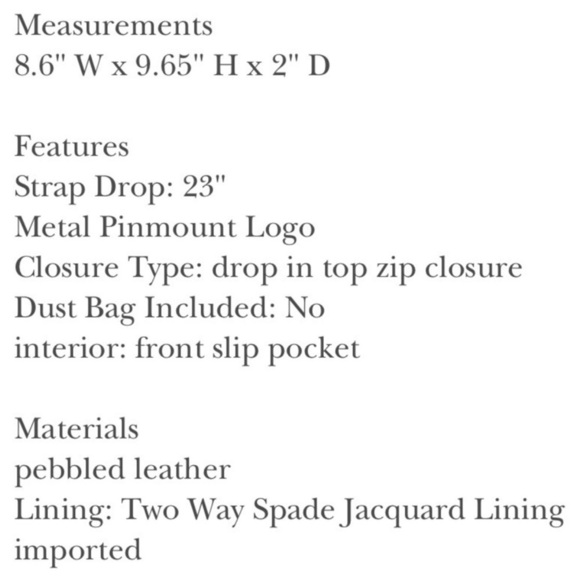 Kate spade NEW YORK North South Leila Crossbody crossbody bag black leather - Picture 10 of 10